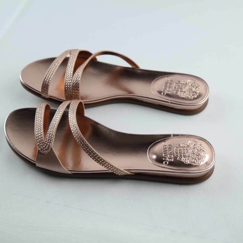Vince Camuto Elouisa Slide Sandals Pink Bisque - Picture 3 of 4